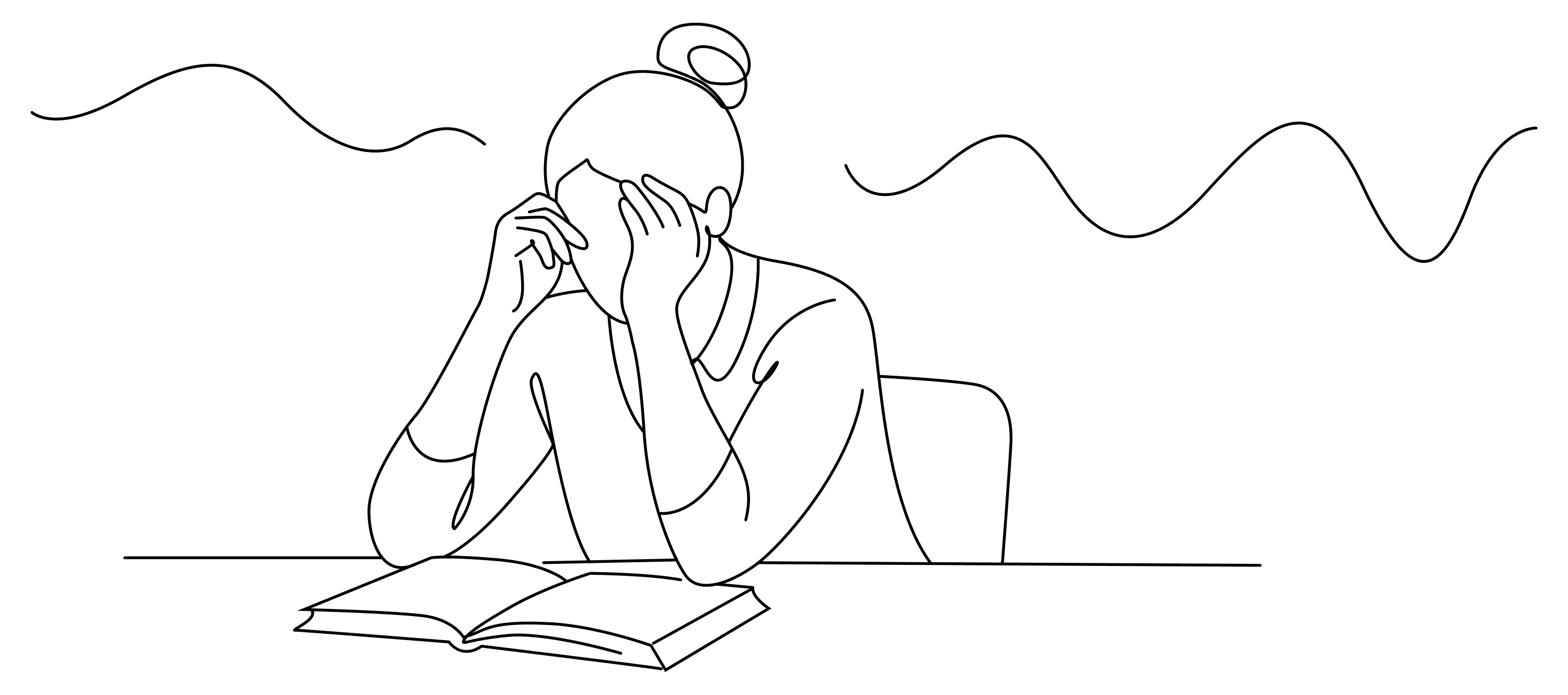 Illustration zum Thema Versagensangst und innerer Blockade